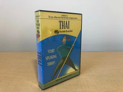 LANGUAGE/30 Thai (2 Audio CDs & Printed Phrase Book) - NEW/SEALED! - Image 1 of 2