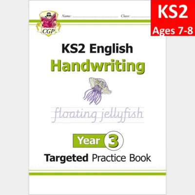 KS2 Year 3 English Targeted Practice Book Handwriting Ages 7-8 CGP X