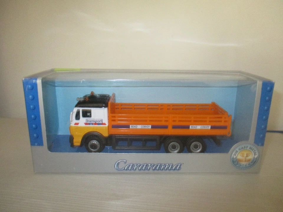 MERCEDES TRANSPORT ROAD CONVOY CAMION DIE CAST CARARAMA SCALA 1/60 - Immagine 1 di 1
