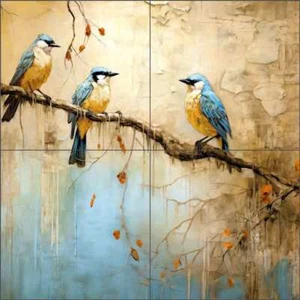 Vogel Fliese Backsplash Ray Powers Wildlife Kunst Keramik Wandbild OB-RPA260 - Bild 1 von 7