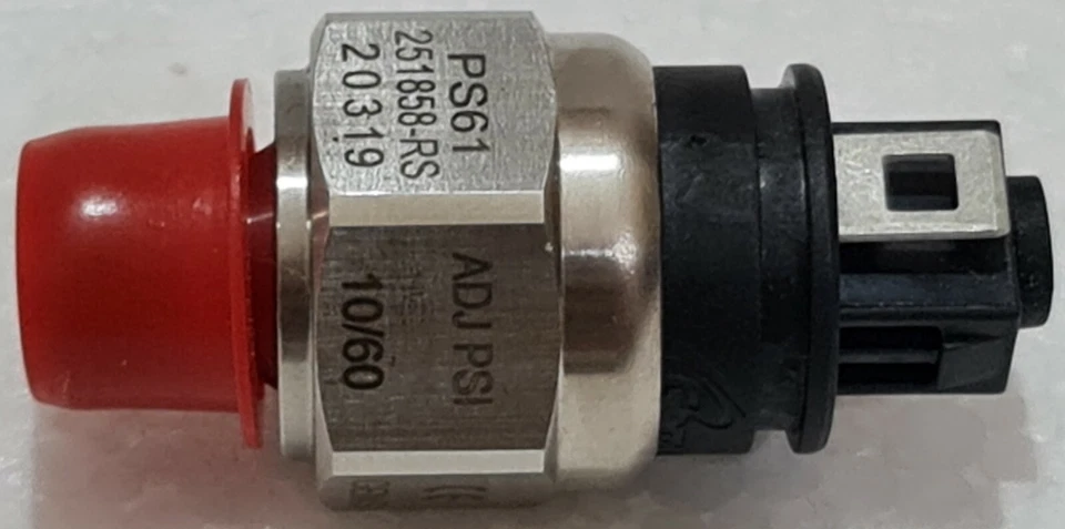 GEMS SENSORS PS61 GAS/LIQUID PRESSURE SWITCH 251858-RS 123-6131 - Image 1 of 4