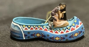 Disney Pocahontas “Once Upon A Slipper” Shoe Ornament Bradford Exchange - Picture 1 of 2