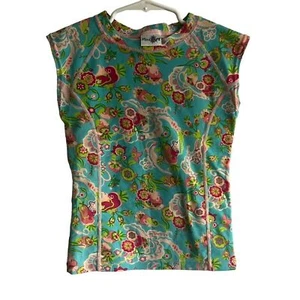 Max Out Kid's Short Sleeve Rashguard Swim Top - Picture 1 of 8