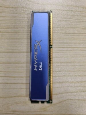 Barrette Mémoire Kingston HyperX 4Go DDR3 1600Mhz CL9 KHX1600C9D3B1/4G - Photo 1/3