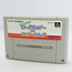 Super Famicom ROAD RUNNER WILE E COYOTE Looney Tunes Cartridge Only Nintendo sfc - Picture 1 of 2