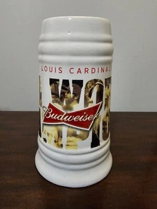 St. Louis Cardinals Budweiser 2011 World Series Champion Beer Stein - Picture 1 of 19