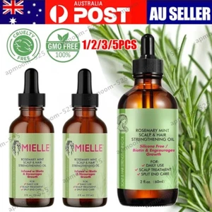 1/2/3/5x Mielle Rosemary Mint Scalp &Hair Strengthening Oil For Hair Growth 59ml - Picture 1 of 17