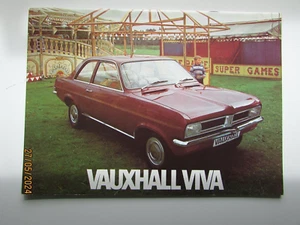 VAUXHALL VIVA BROCHURE - Foto 1 di 1