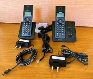 Philips SE155 Dect Schnurlostelefon mit Zusatzapparat - Bild 1 von 5