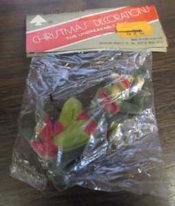 VINTAGE - MINIATURE CLOWN ORNAMENT (DECORATION) - HAND PAINTED - UNOPENED G - Picture 1 of 2
