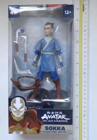 McFarlane Toys Avatar the Last Airbender SOKKA 7" Action Figure Cover