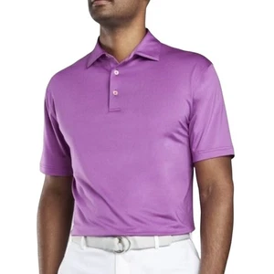 Peter Millar Summer Comfort Polo Golf Jersey Men M Fuchsia Purple MS19EK01  - Picture 1 of 13