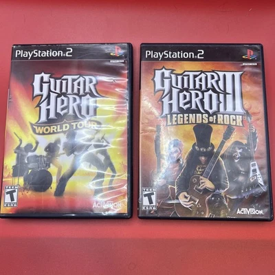 Guitar Hero III: Legends of Rock And World Tour Ps2. Tested - Image 1 of 3