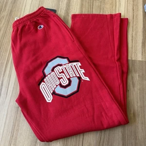 Champion Ohio State Sweatpants Size Large Red - Picture 1 of 6