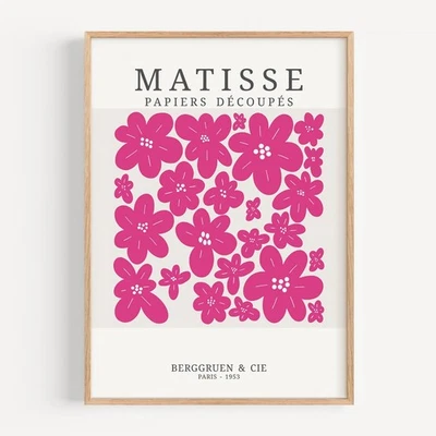 Matisse Retro Vintage Museum Art Poster Print A152_ - Image 1 of 4