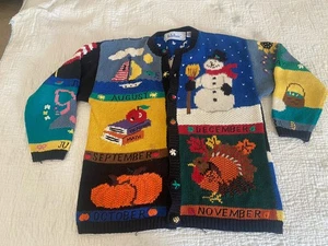 Vintage Belle Pointe Sweater Size Medium 12 Months Spring Summer Fall Winter - Picture 1 of 8