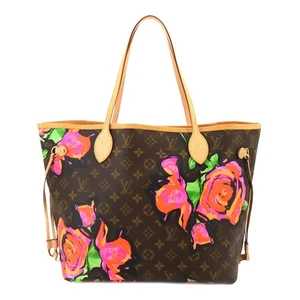 LOUIS VUITTON Monogram Rose Neverfull MM Tote Bag Brown Pink M48613 90216981 - Picture 1 of 9