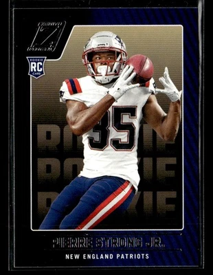 2022 Zenith #141 Pierre Strong Jr. Retail Rookie Card New England Patriots - Image 1 of 2