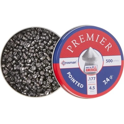 Crosman .177 Caliber Pointed Air Gun Pellets 500 Count For Hunting And Plinking - Image 1 of 4