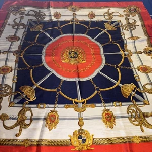 Vintage, Retro Silk Scarf 34x34 - Picture 1 of 6