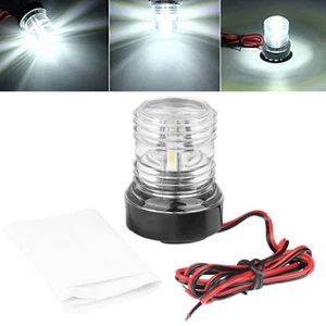 Marine Boot Yacht LED Navigationslicht Heckanker weiß Lichter rundum 360° - Bild 1 von 4