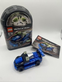 LEGO Racers 8151 Adrift Sport Blue Race Car Complete With Box And Manual