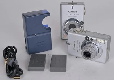 EX++ Canon ELPH PowerShot S400 4MP 3X Zoom Compact Digital Camera with Parts - Image 1 of 4