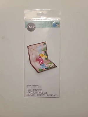 Juego de troqueles Sizzix Thinlits - 663199 Tarjeta Love Birds 3D Juego de 8 troqueles Nuevo Foto 1 de 4