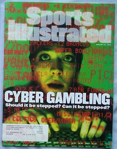 1998 SPORTS ILLUSTRATED CYBER GAMBLING 1/26/98 - Picture 1 of 1