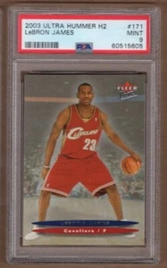 PSA 9 Mint LeBRON JAMES 2003/04 Fleer ULTRA Die-Cast HUMMER H2 ROOKIE **RARE** ! - Picture 1 of 1