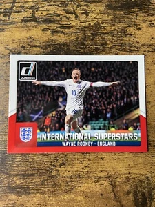 2015 Panini Donruss International Superstars Wayne Rooney #48 England - Picture 1 of 2
