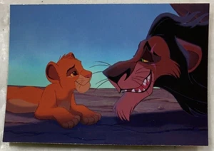 Disney 1994 THE LION KING Series 1 Trading Card #08 Forbidden Elephant Graveyard - Picture 1 of 2