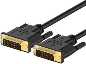 50 X DVI to DVI DVI-D 24+1 Pin Dual Link Male to Male Cable Adapter Converter - Picture 1 of 3