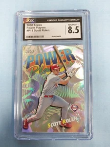 2000 Topps Scott Rolen #P18 Power Players CGC 8.5 - Picture 1 of 2