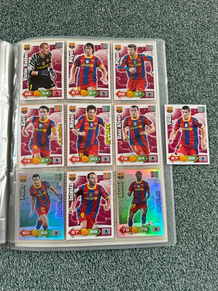 Panini Adrenalyn XL 2010 2011 11 La Liga BBVA FC Barcelona Messi, Xavi, Iniesta - Imagen 1 de 1