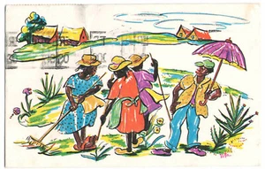 Barbados 1976 sehr feine gebrauchte Postkarte nach Ridgetown Ontario Kanada - Bild 1 von 2