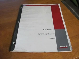 Case IH 1084225R4 Model 574 Tractor Operators Manual Reprint - Picture 1 of 8