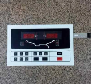 tire balancer 980L key plate membrane switch For HOFMANN JOHNBEAN - Imagen 1 de 1