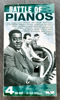 Battle Of Pianos 4 Cd-Set mit 20 Seiten Booklet von 2004 Jazz Earl Hines Fats - Bild 1 von 4