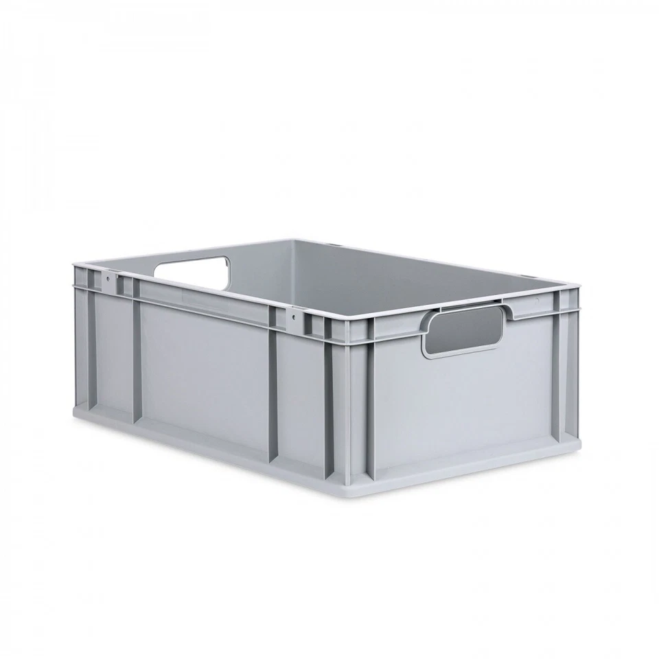 MARKENLOS Eurobox NextGen Economy, Griffe offen, 60x40x22cm Lagerkiste Eurobehälter