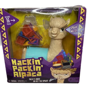 Hackin' Packin' Alpaka Spiel Mattel Spucke Lama Familienspaß Neu Sprüht Wasser - Bild 1 von 7
