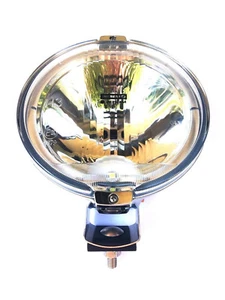 Rund H3 Fernscheinwerfer mit 24V LED Ring Chrom Halogenscheinwerfer Front ø183mm - Bild 1 von 7