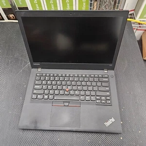 Lenovo ThinkPad T470 Laptop - i5-7200U, 8GB, 240 SSD, Windows 10H *NO BATTERY* - Picture 1 of 5