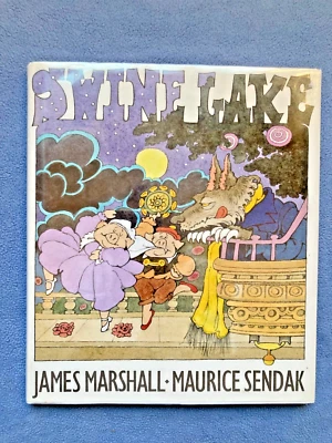 Swine Lake - James Marshal, Maurice Sendak, 1999 hc w/dj, HarperCollins, 1st Ed. — 第 1/4 张图片