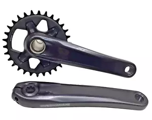 Shimano XT FC-M8100-1 MTB Crankset Hollowtech II 12 speed 30t 175mm Boost Black - Picture 1 of 7