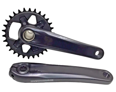Shimano XT FC-M8100-1 MTB Crankset Hollowtech II 12 speed 30t 175mm Boost Black - Image 1 of 4