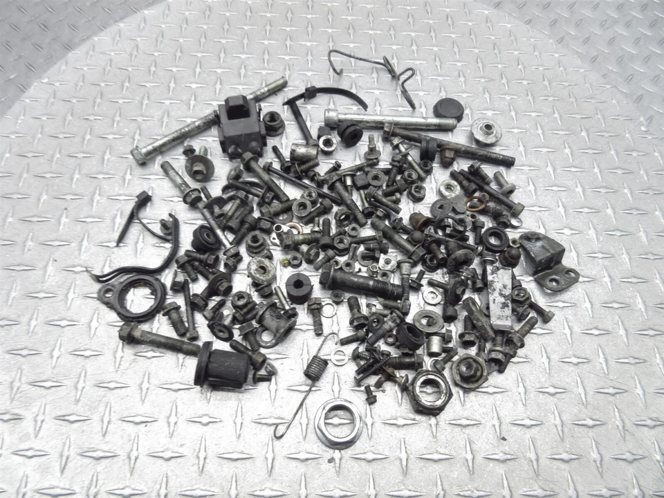 98-06 Suzuki Katana GSX750F GSX750 2002 lote de herrajes tuercas pernos tornillos varios OEM Foto 1 de 4