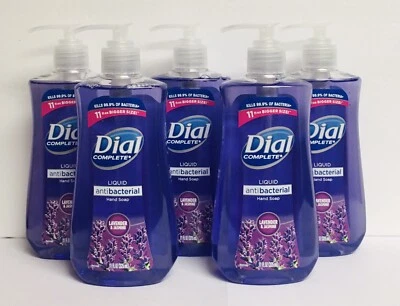 5 Bottles Dial Complete ~ Lavender & Jasmine Hand Soap 11 fl oz Each - Image 1 of 2