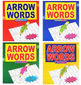 A4 Arrow Words Book Books General Knowledge Crossword 67-266 Brain Puzzles - Picture 1 of 7