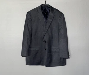 Calvin Klein New York Grey gray Suit jacket sports Coat blazer 52R 52 regular R - Picture 1 of 7